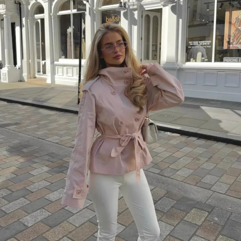 Belted Trench Jacket, image 2