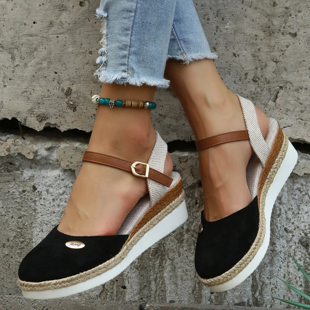 Platform Espadrilles with Ankle Strap, image 5