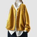 Cozy Button-Front Cardigan