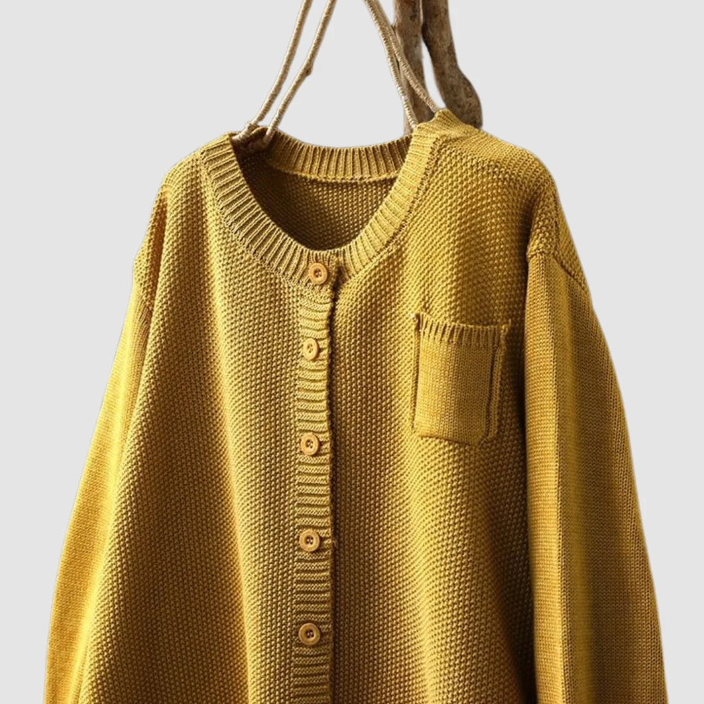 Cozy Button-Front Cardigan, image 3