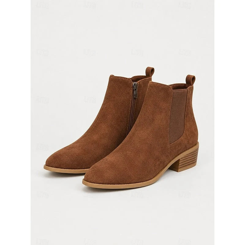 Pointed Toe Chelsea Ankle Boots, image 4