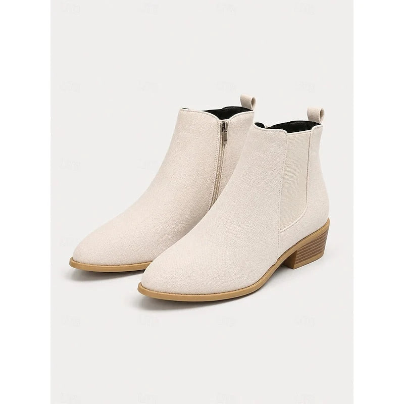 Pointed Toe Chelsea Ankle Boots, image 5