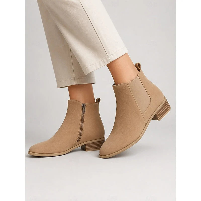 Pointed Toe Chelsea Ankle Boots, image 6