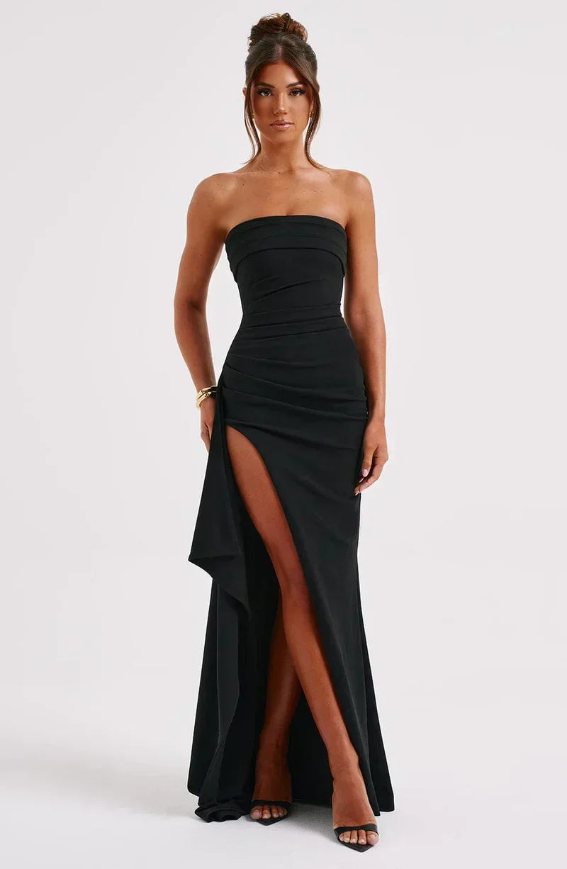 Twisted Off-Shoulder Maxi Dress, image 5