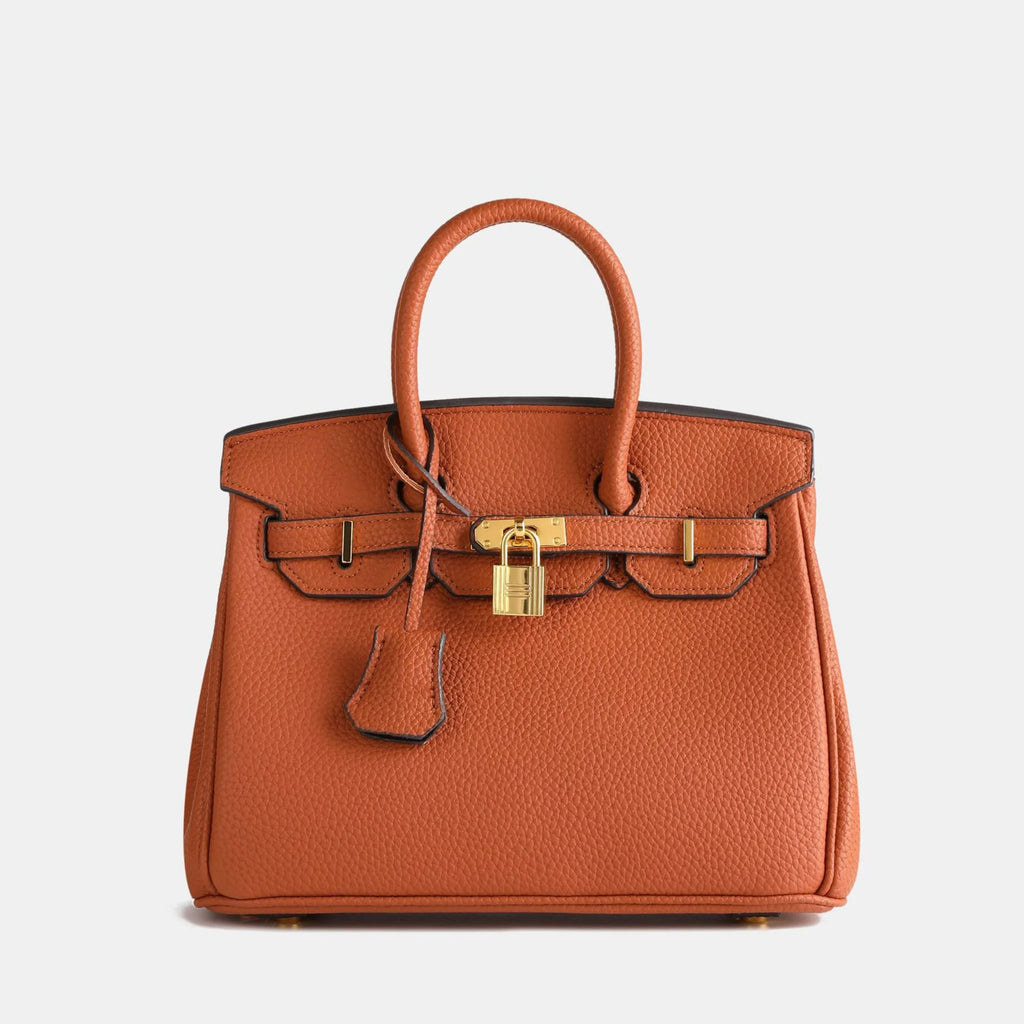 Structured Synthetic Leather Handbag, image 5