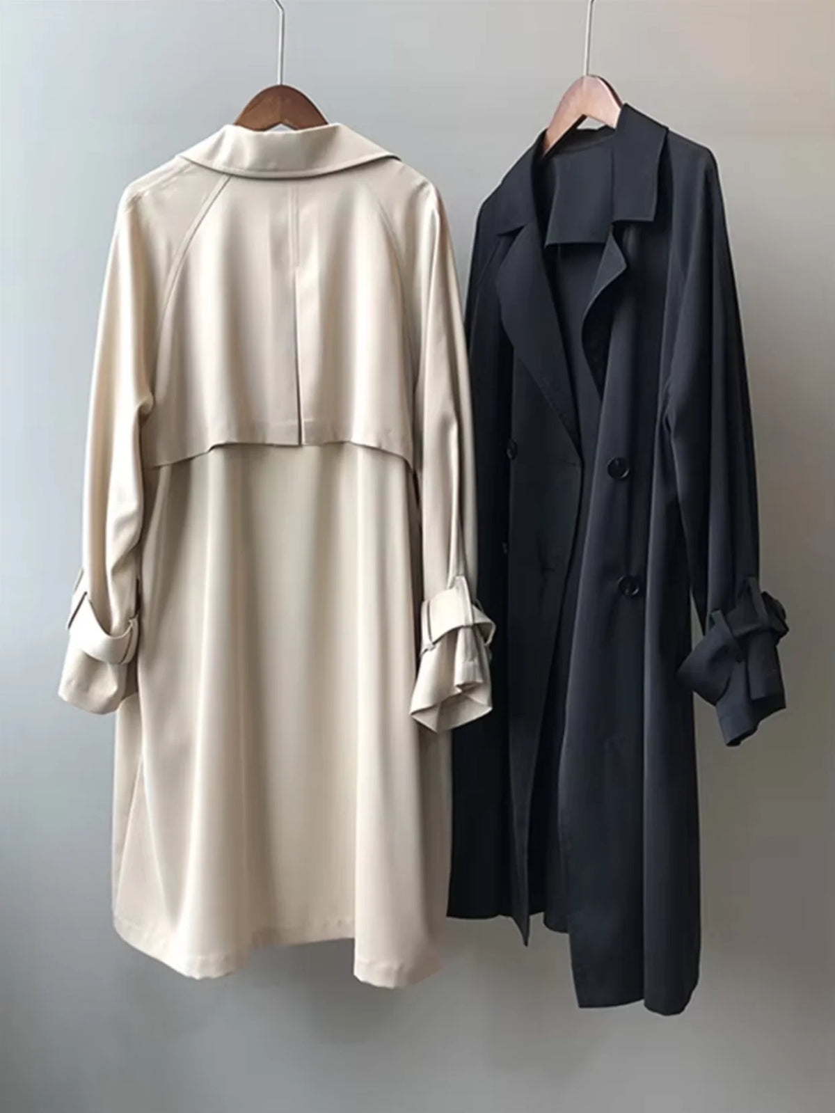 Waterproof Double-Breasted Trench Coat, image 4