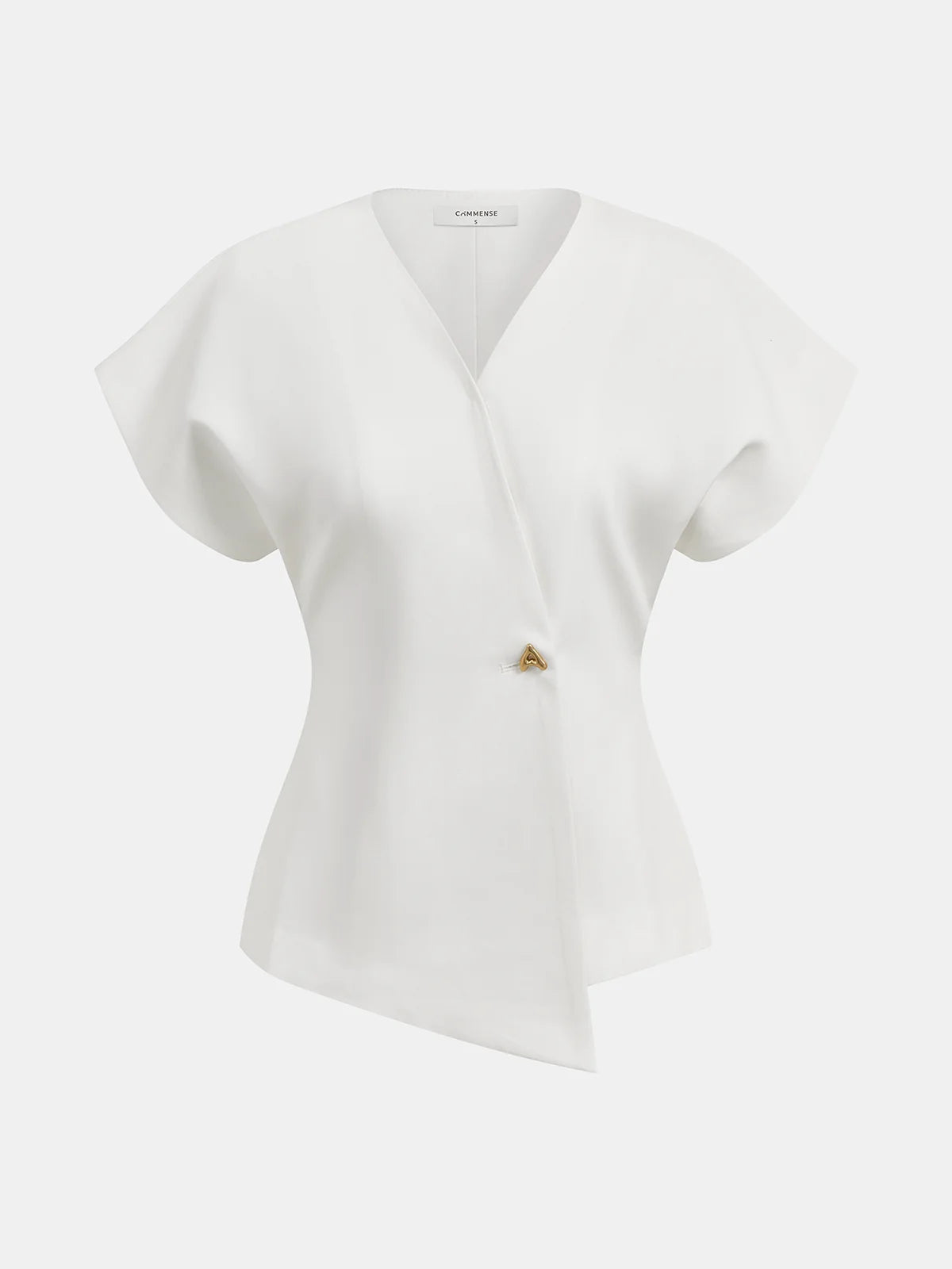 Woven V-Neck Sleeveless Blouse, image 6