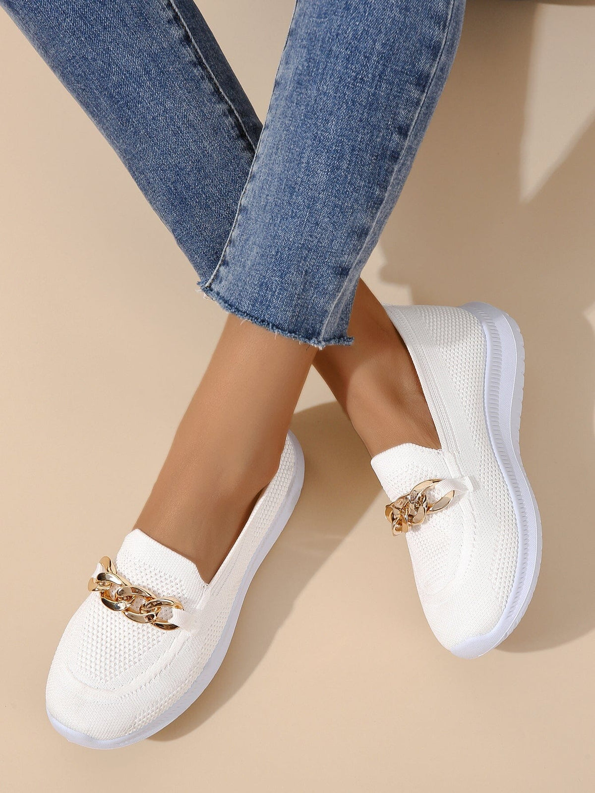 Knit Stretch Sneakers, image 2
