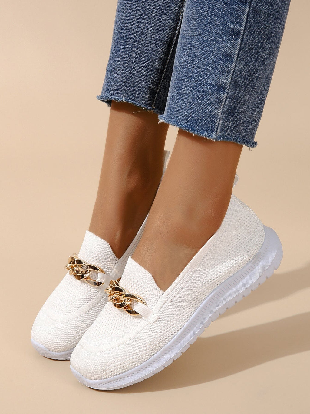 Knit Stretch Sneakers, image 4