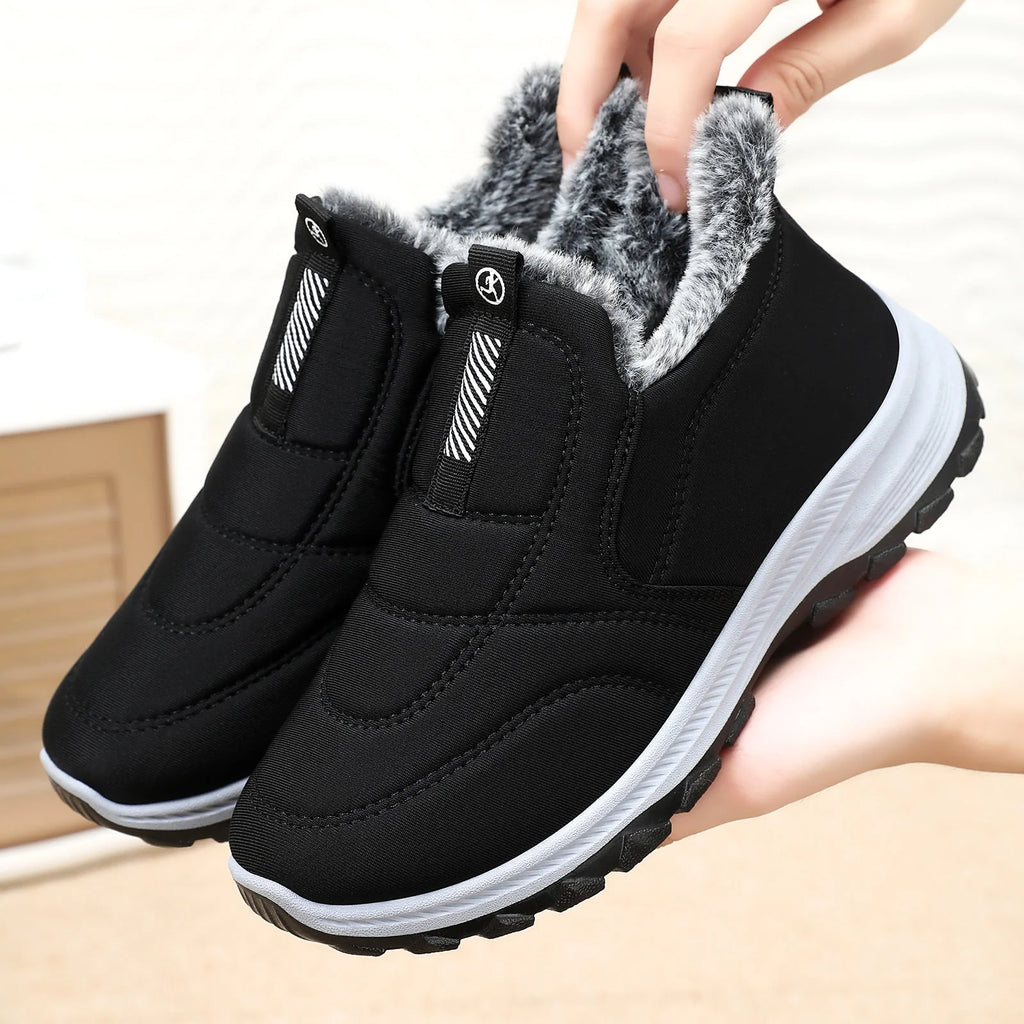 Anti-Slip Fleece-Lined Shoes