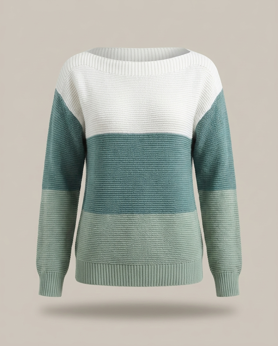 Color-Block Oversized Knit Jumper, image 4
