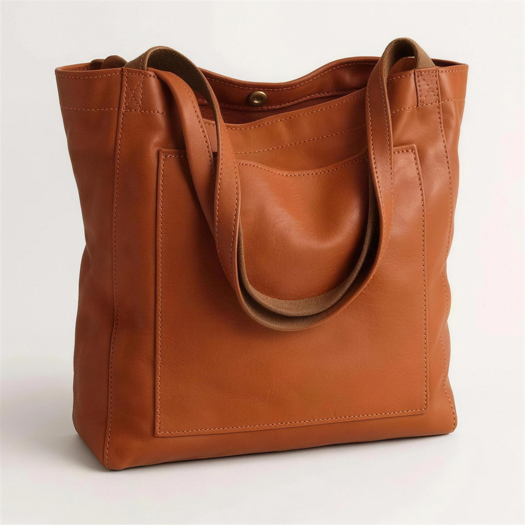Vegan Leather Shoulder Bag