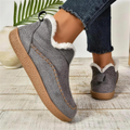 Plush-Lined Ankle Boots